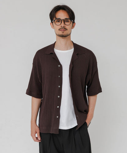 聯名款 crepuscule×URBAN RESEARCH WASHI 短袖襯衫