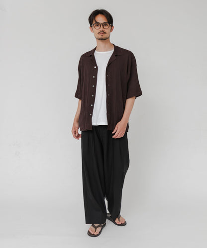 聯名款 crepuscule×URBAN RESEARCH WASHI 短袖襯衫