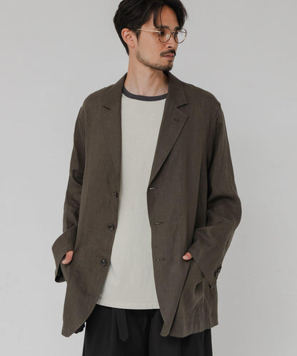 聯名 CHEMISE D'ADAM×URBAN RESEARCH 單排扣襯衫夾克