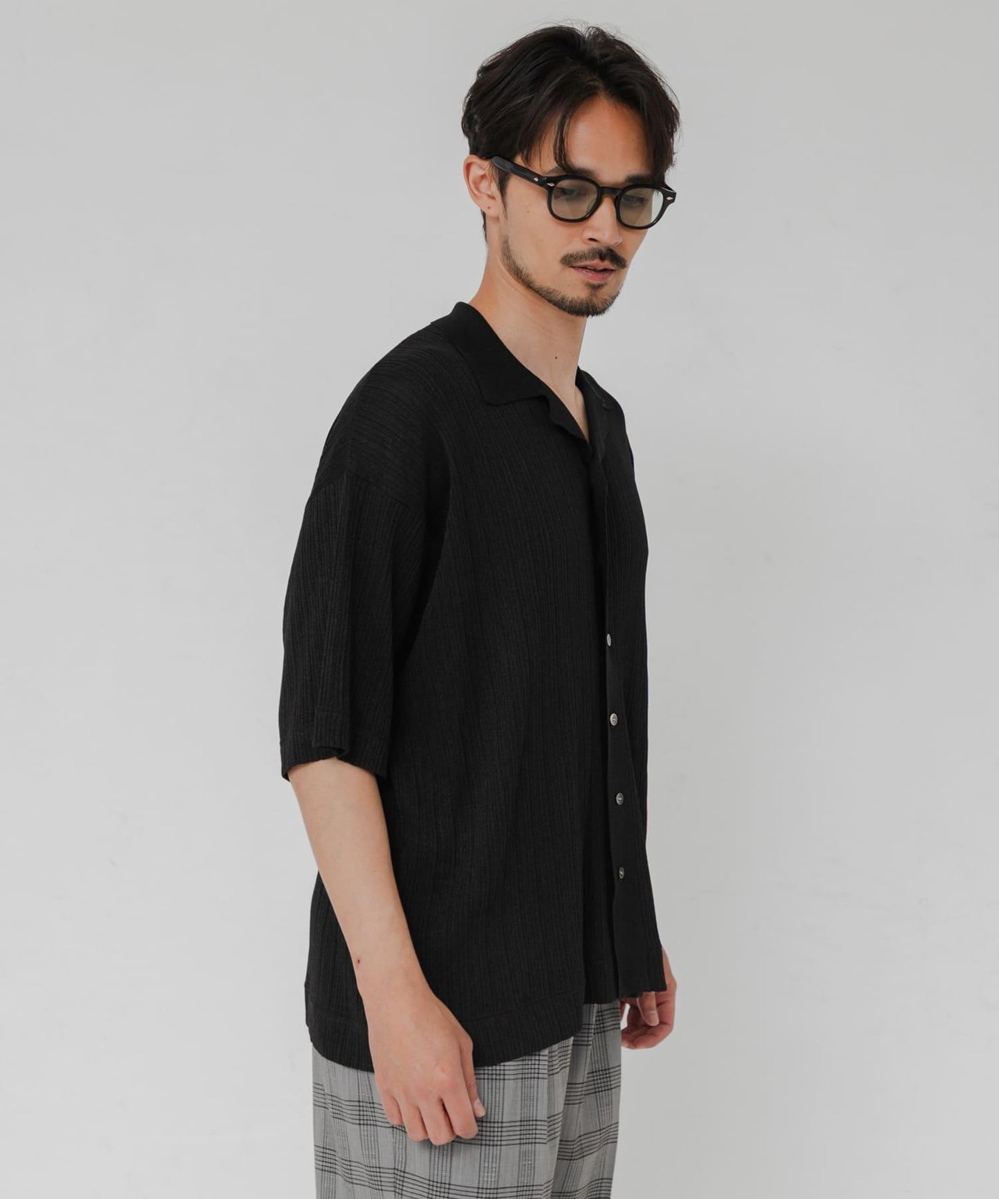 聯名款 crepuscule×URBAN RESEARCH WASHI 短袖襯衫