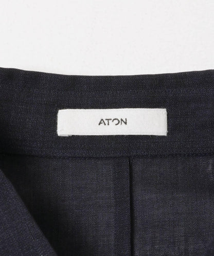 ATON×URBAN RESEARCH 聯名款 WOOL GAUZE 短袖襯衫