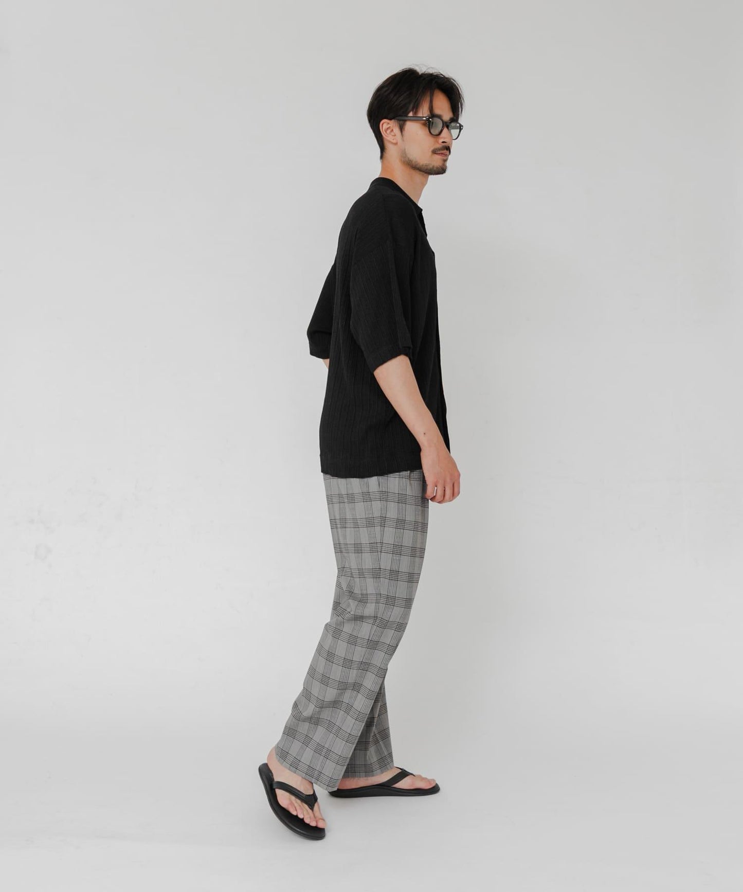 聯名款 crepuscule×URBAN RESEARCH WASHI 短袖襯衫