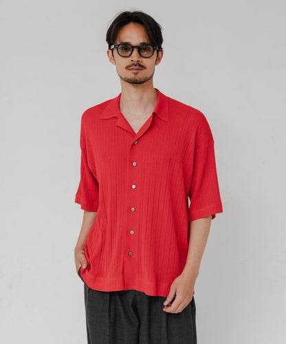 聯名款 crepuscule×URBAN RESEARCH WASHI 短袖襯衫