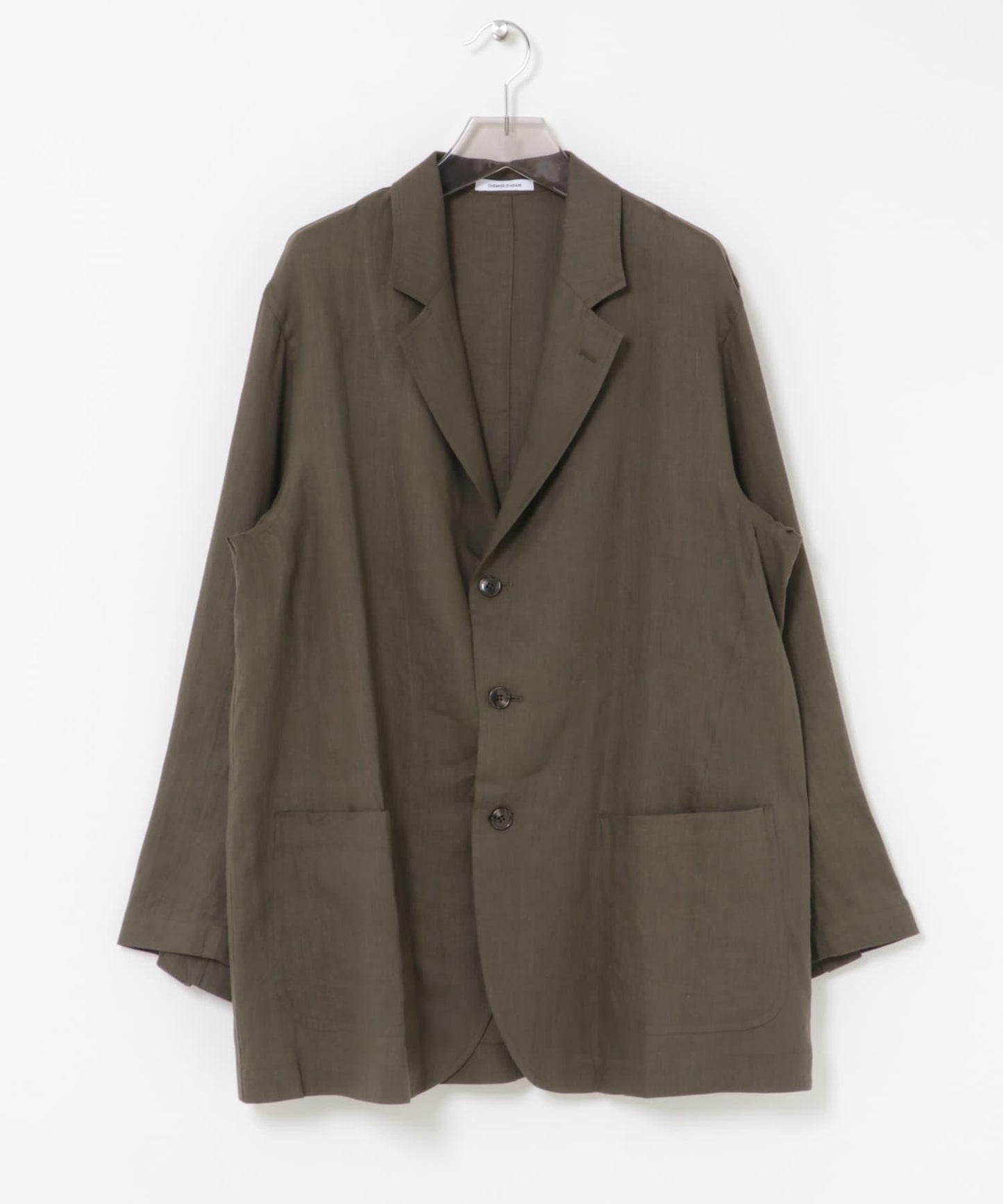 聯名 CHEMISE D'ADAM×URBAN RESEARCH 單排扣襯衫夾克