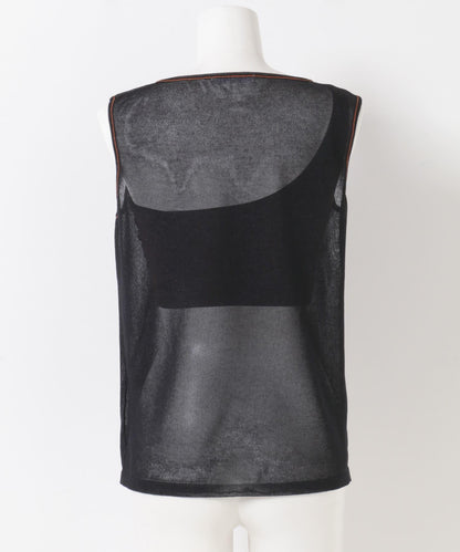 透紗 無袖 NICENICE MOMENT SHEER NO-SLEEVE COMBO 上衣