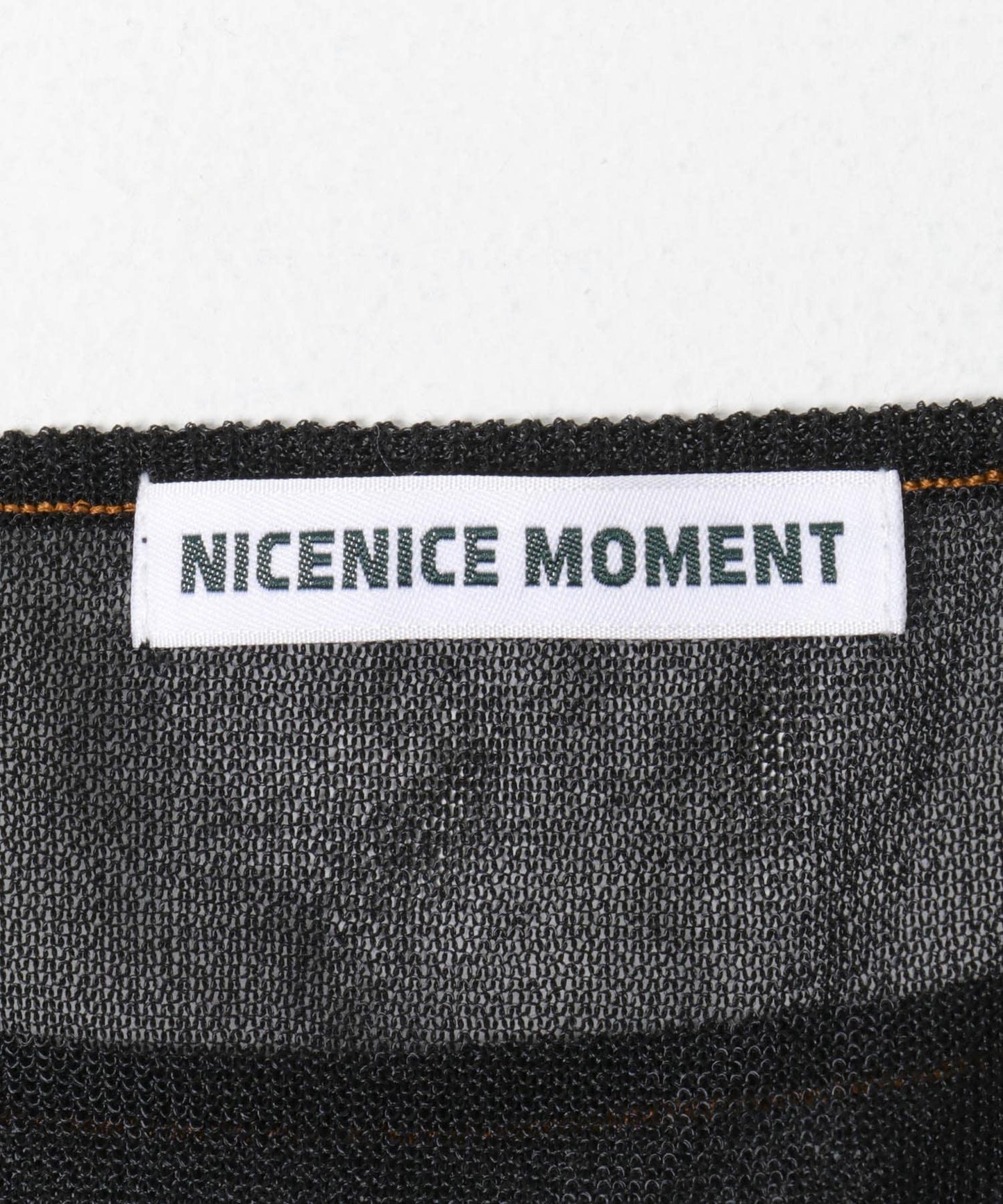 透紗 無袖 NICENICE MOMENT SHEER NO-SLEEVE COMBO 上衣