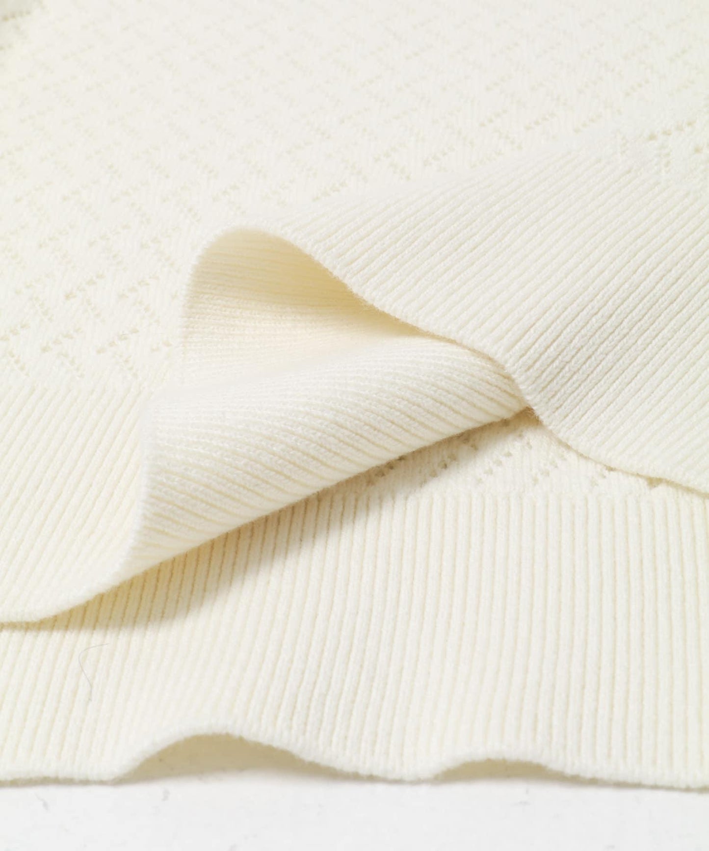 Drole de Monsieur POLO MAILLE AJOURE polo衫