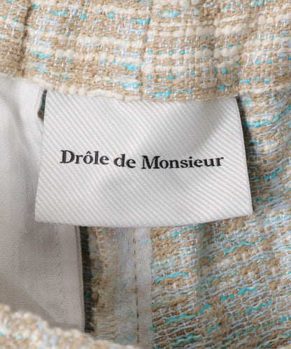 Drole de Monsieur SHORT TWEED D MIROIR 休閒短褲