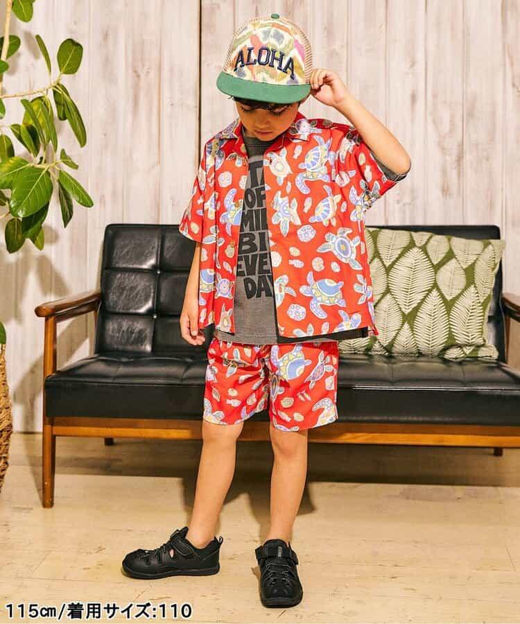 Aloha印花 三款 五分休閒短褲
