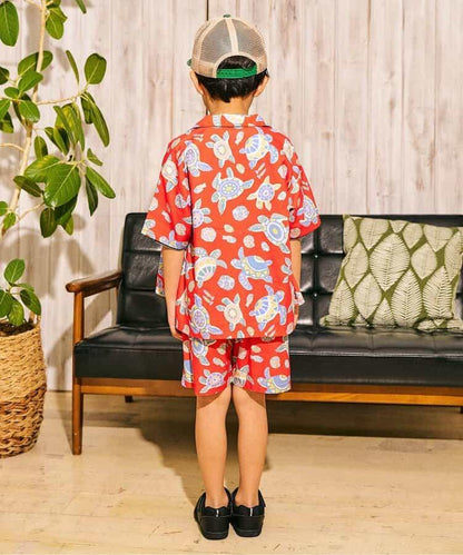 Aloha印花 三款 五分休閒短褲
