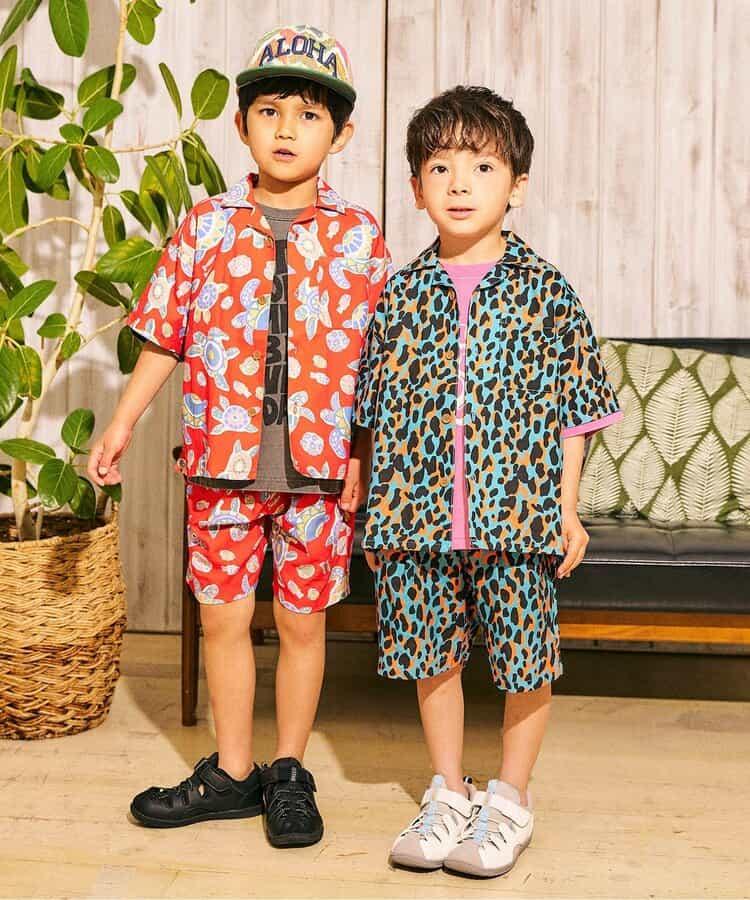 Aloha印花 三款 五分休閒短褲