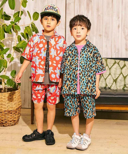 Aloha印花 三款 五分休閒短褲