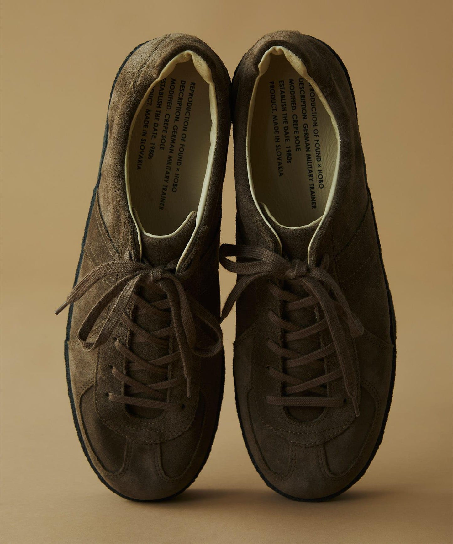 HOBO GERMAN TRAINER COW SUEDE by REPRODUCTION OF FOUND 休閒鞋