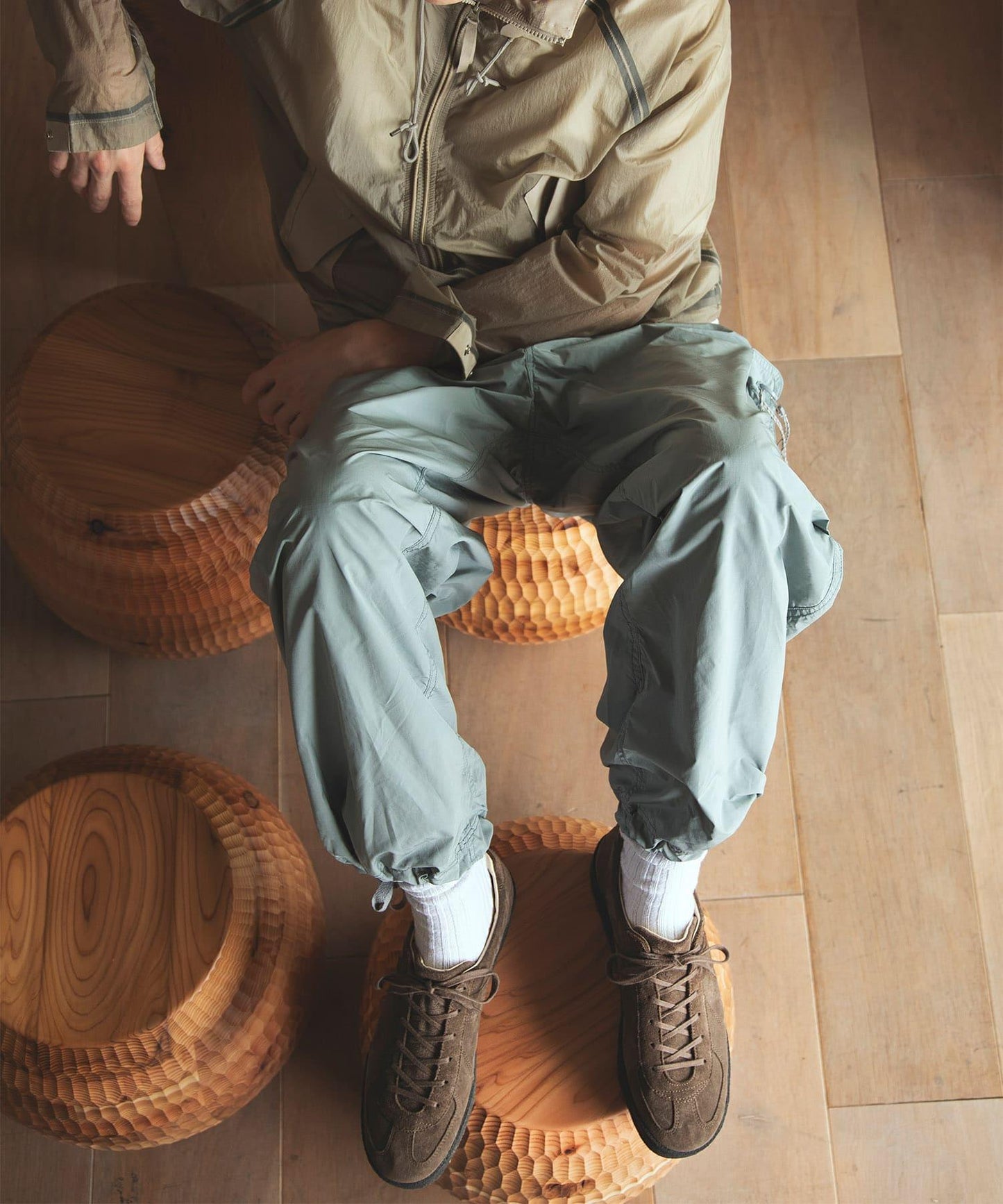 HOBO GERMAN TRAINER COW SUEDE by REPRODUCTION OF FOUND 休閒鞋