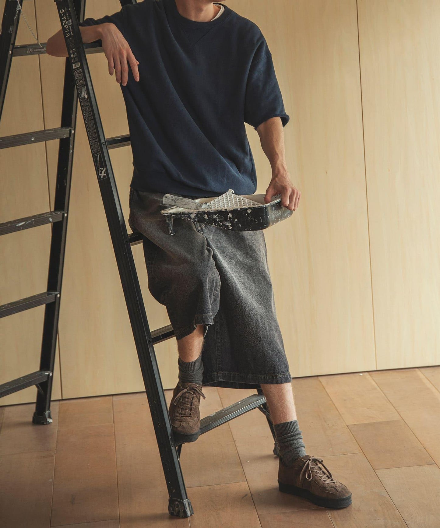 HOBO GERMAN TRAINER COW SUEDE by REPRODUCTION OF FOUND 休閒鞋