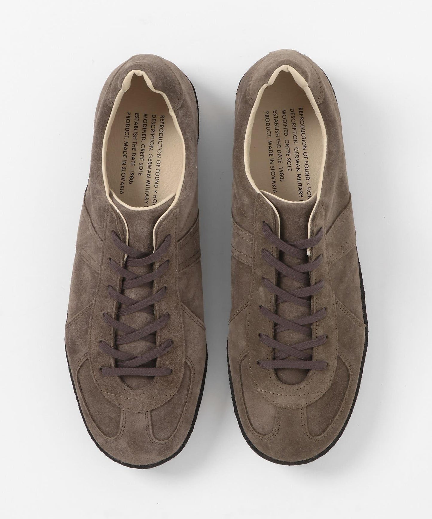 HOBO GERMAN TRAINER COW SUEDE by REPRODUCTION OF FOUND 休閒鞋