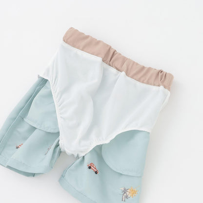 刺繡設計 【SWIM】 泳褲