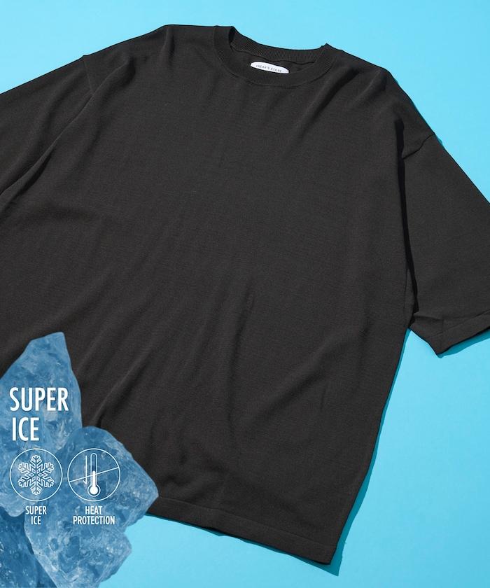 SUPER ICE 圓領 針織 接觸冷感 T恤 新色