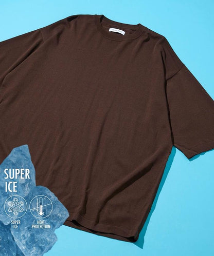 SUPER ICE 圓領 針織 接觸冷感 T恤 新色