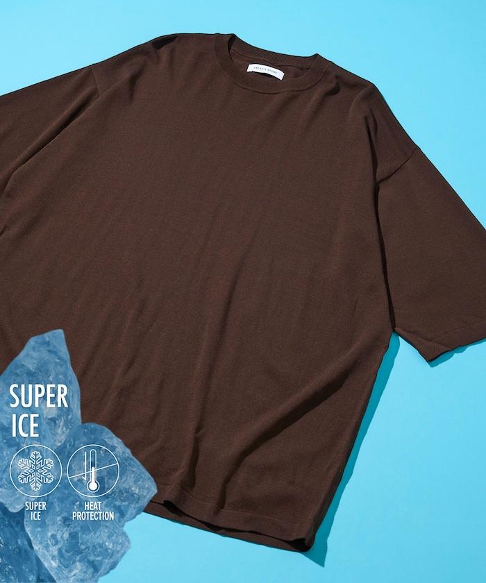 SUPER ICE 圓領 針織 接觸冷感 T恤 新色