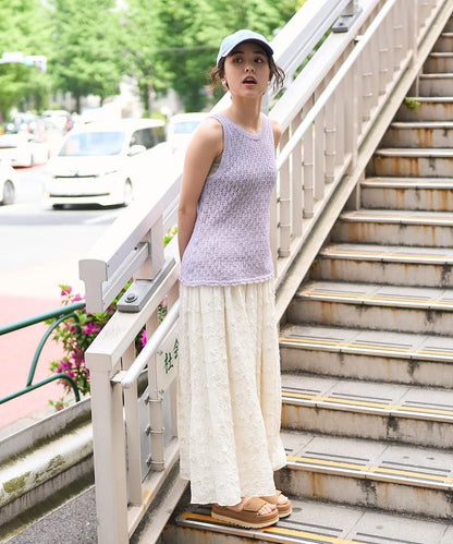 鏤空針織設計 夏季針織 背心