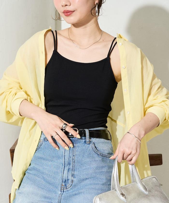 抗菌防臭 接觸冷感 UV防護 竹纖維 帶胸墊 吊帶背心