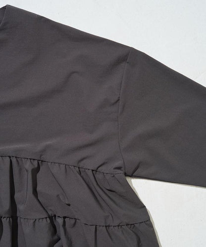 褶皺荷葉邊 長款版型 防曬功能 防曬服套裝
