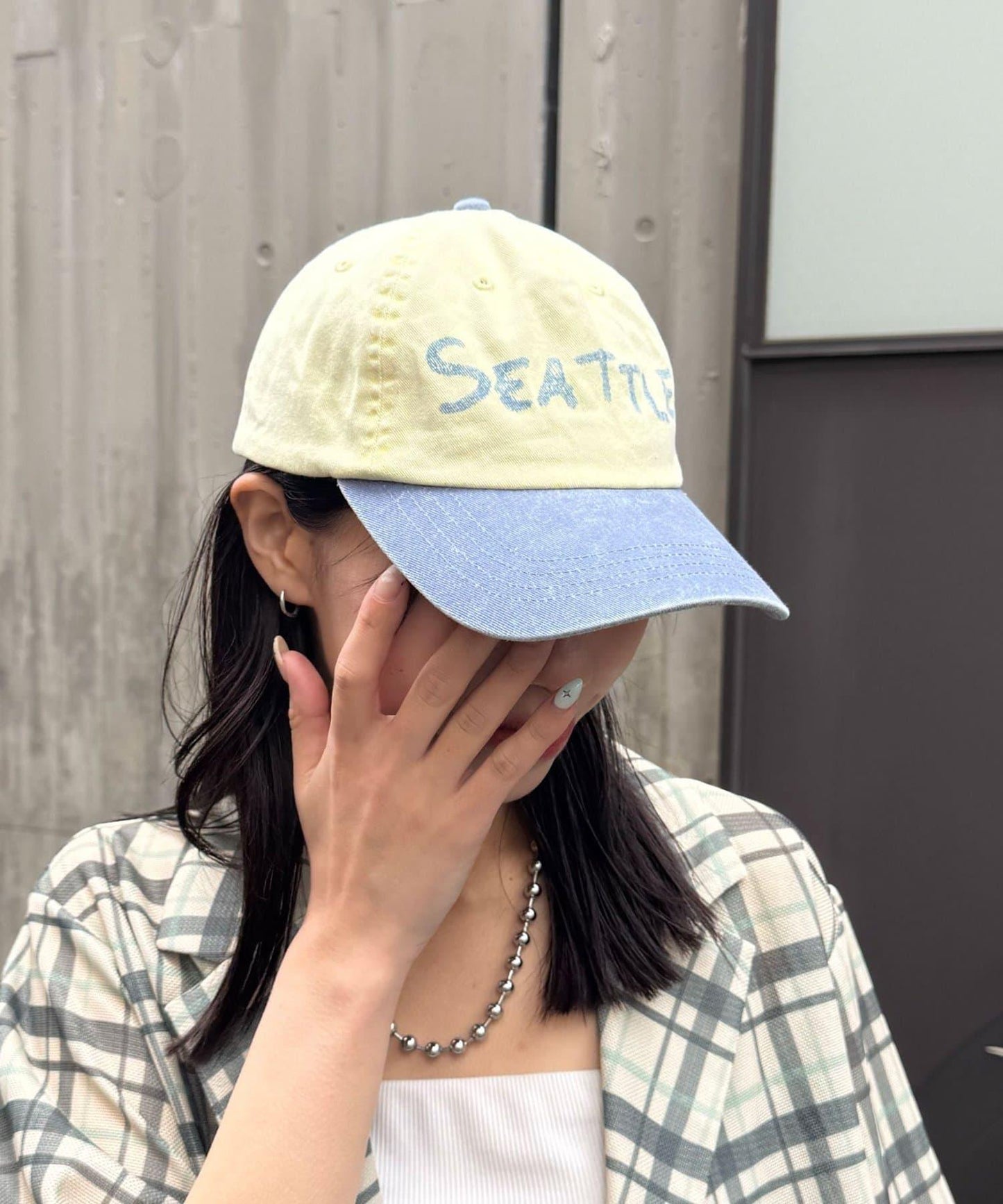 SEATTLE配色logo棒球帽