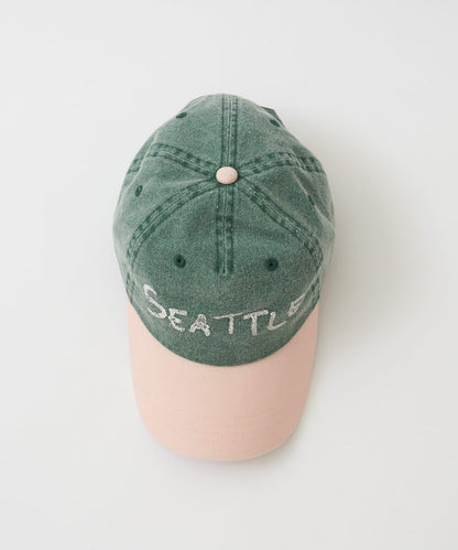 SEATTLE配色logo棒球帽