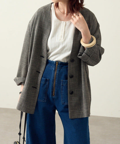 Omekashi 針織亨利T恤