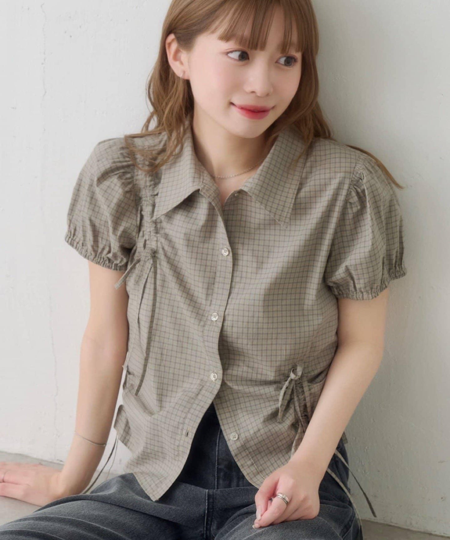蓬鬆蝴蝶結襯衫