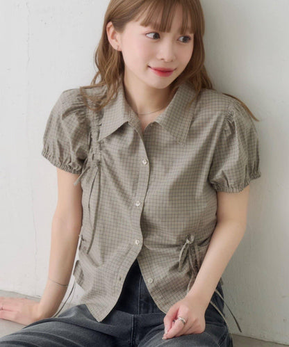 蓬鬆蝴蝶結襯衫