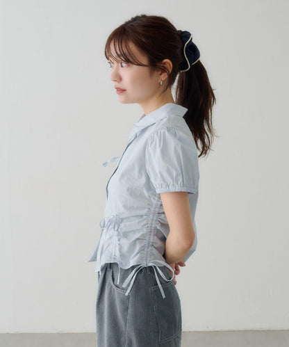 蓬鬆蝴蝶結襯衫