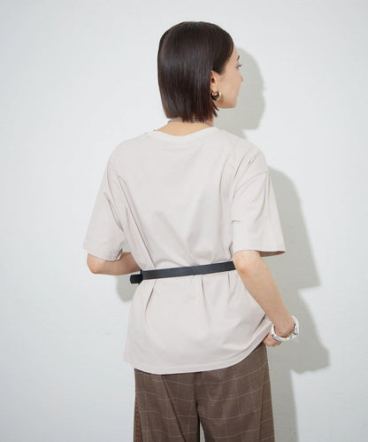 staff made 接觸冷感 多款印花 絲光 T恤