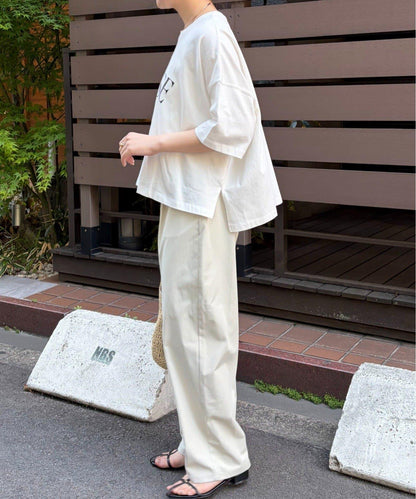 鉚釘口袋褲子
