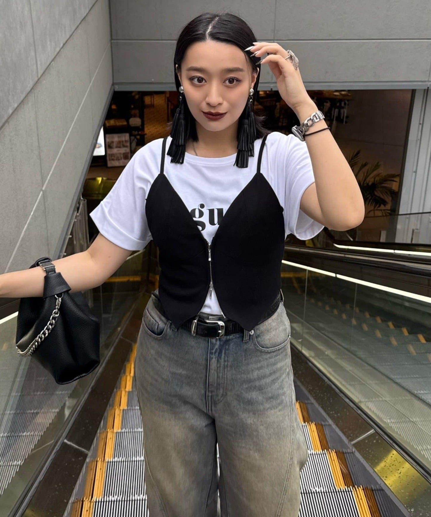 雙拉鍊 背心（網絡限定）