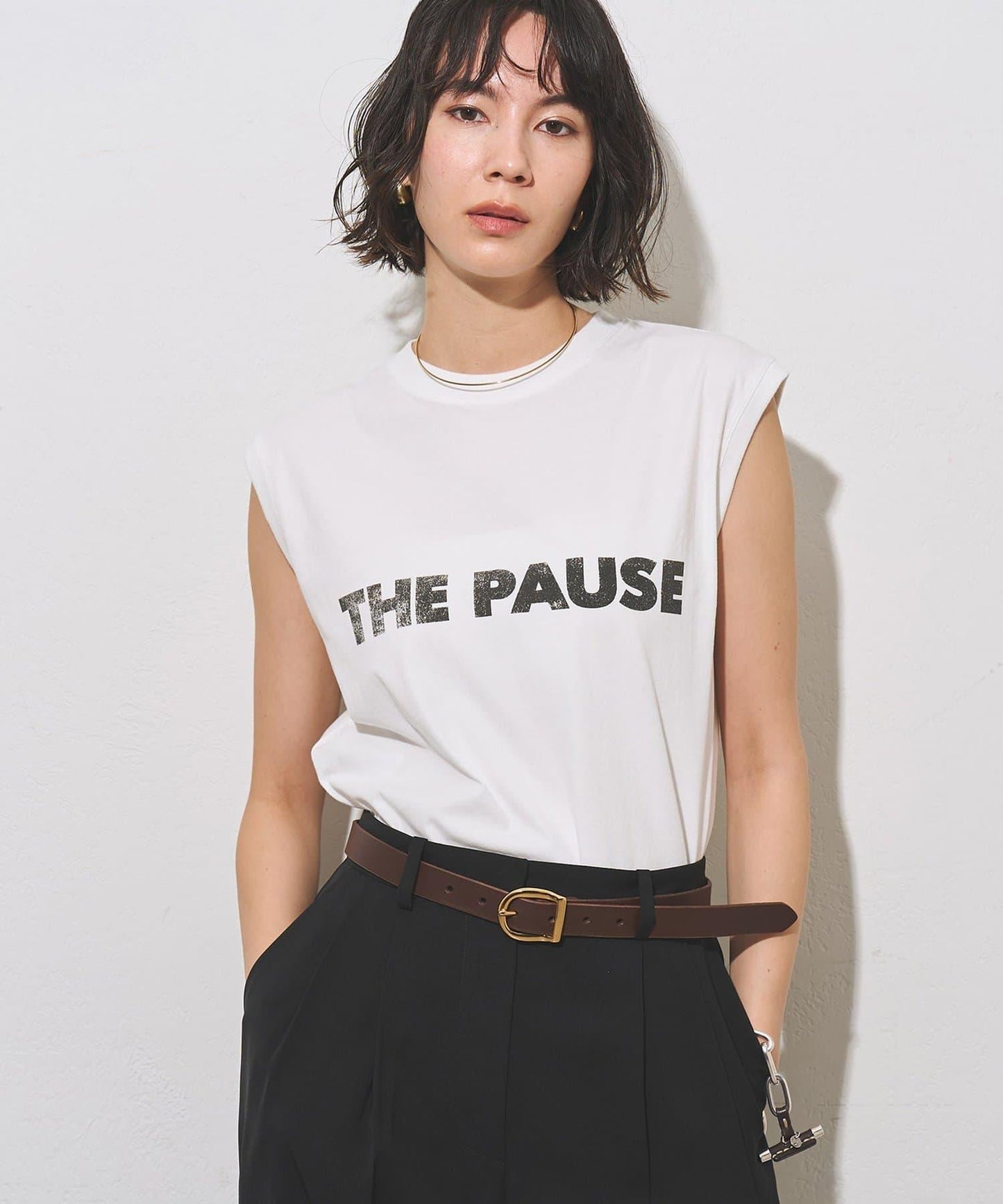 THE PAUSE 無袖TEE T恤