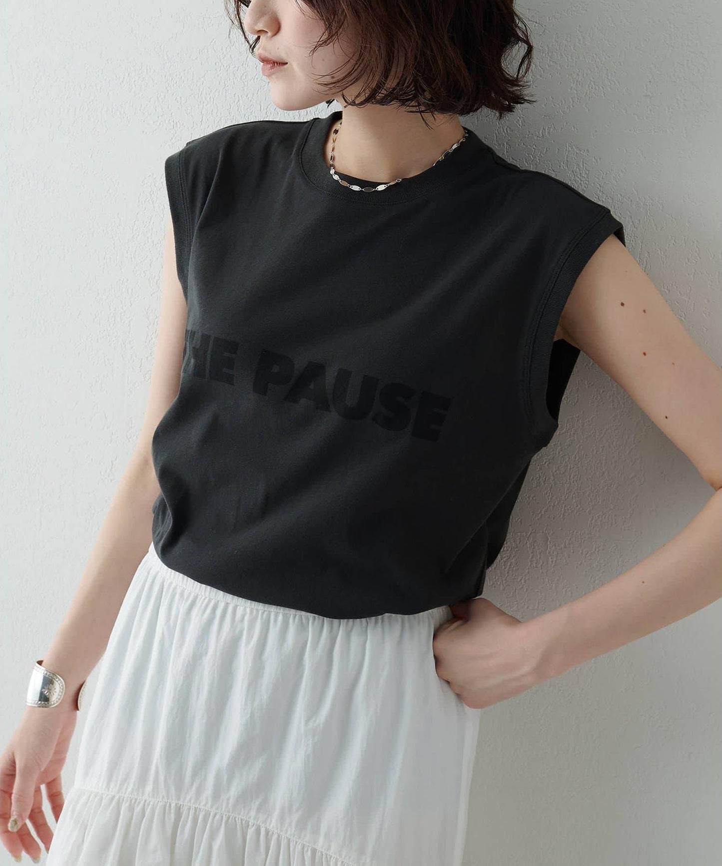THE PAUSE 無袖TEE T恤