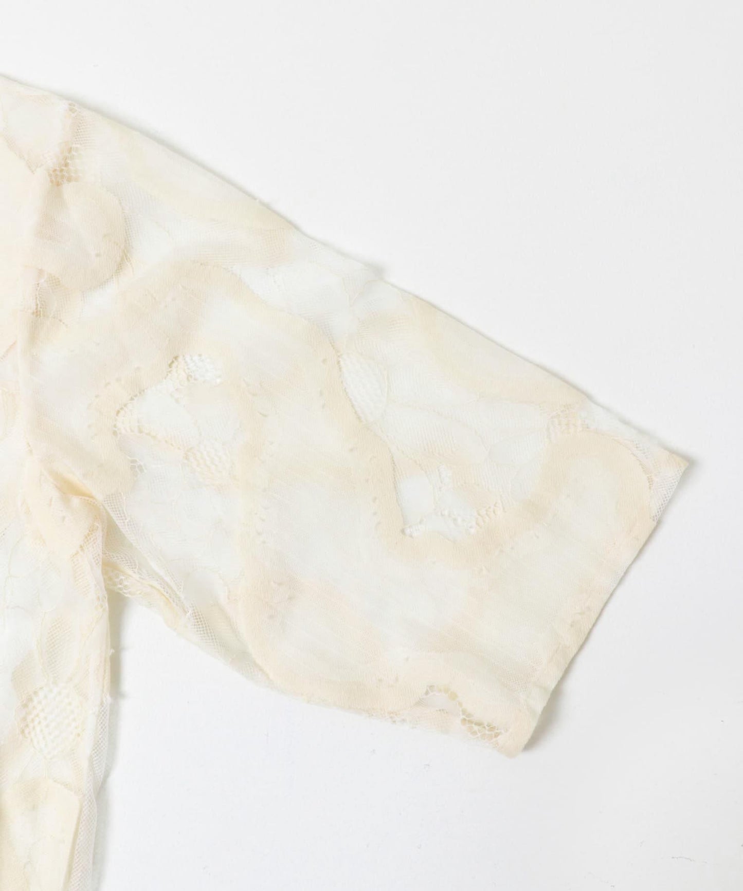 ESTHE OVERSIZED SHEER LACE SHIRTS 襯衫