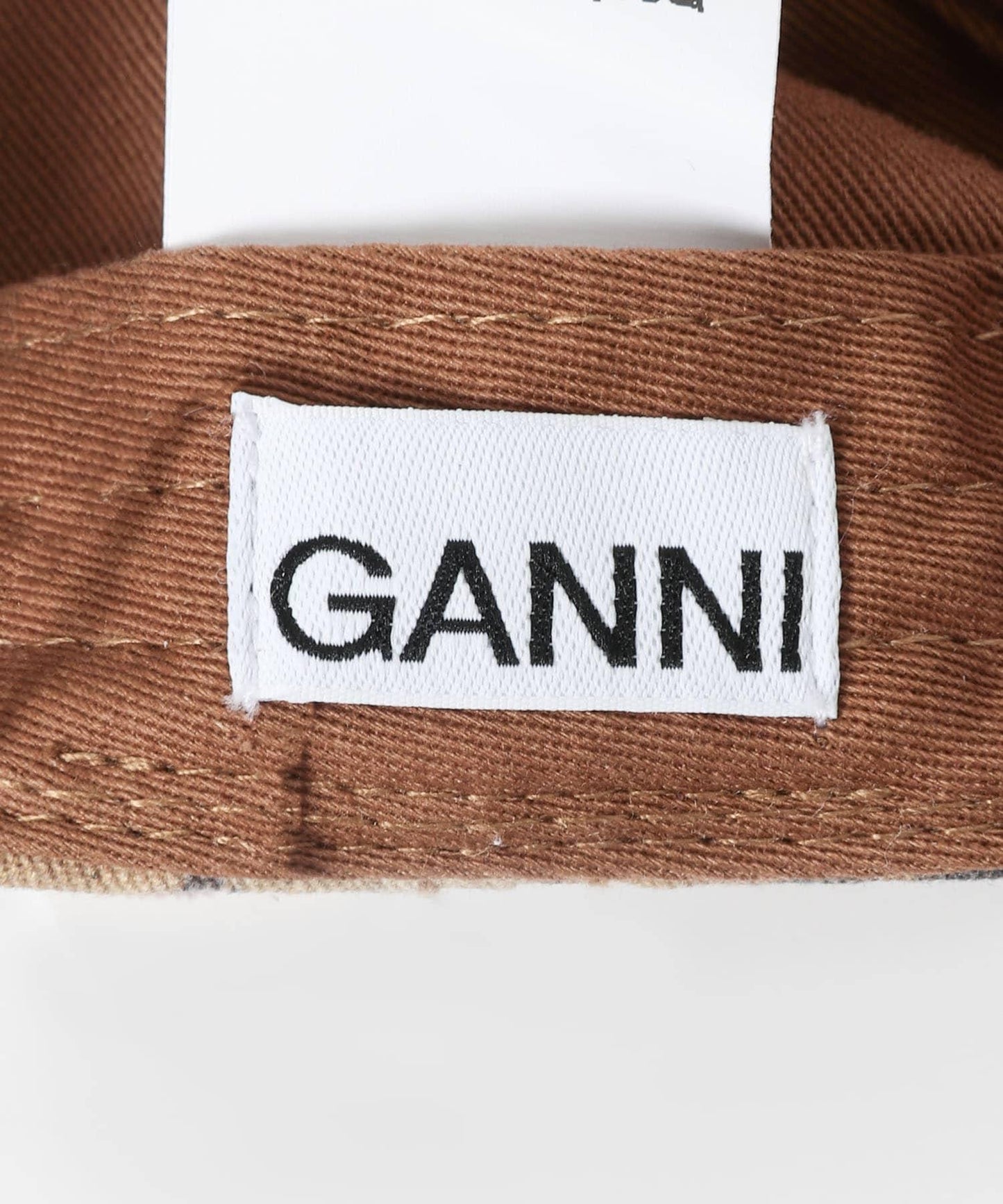 GANNI PRINT CANVAS 棒球帽
