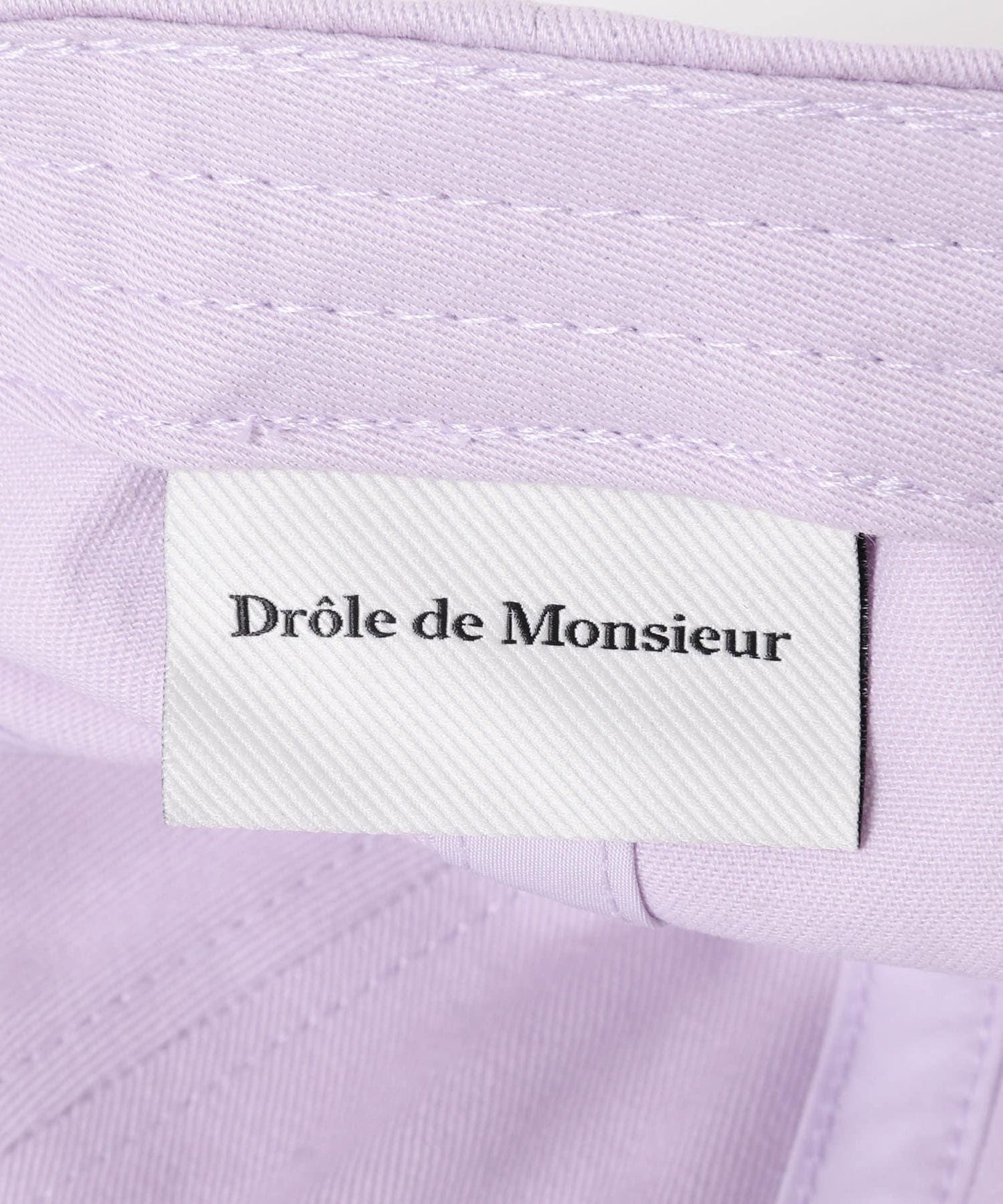 Drole de Monsieur SLOGAN 字樣 鴨舌帽