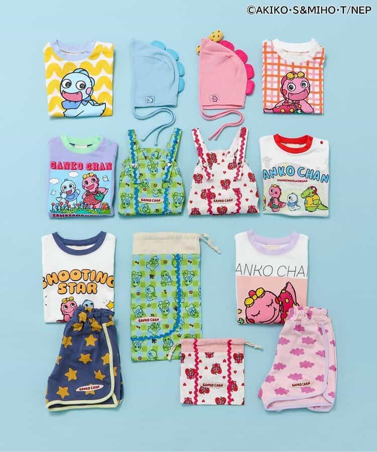 がんこちゃん&がんペーちゃん ベビーサロペット