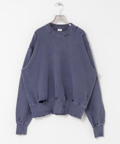 KURO MORE DAMAGE WASHED SWEAT 衛衣