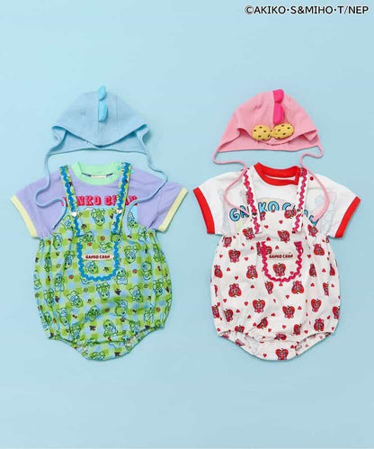 がんこちゃん&がんペーちゃん ベビーサロペット