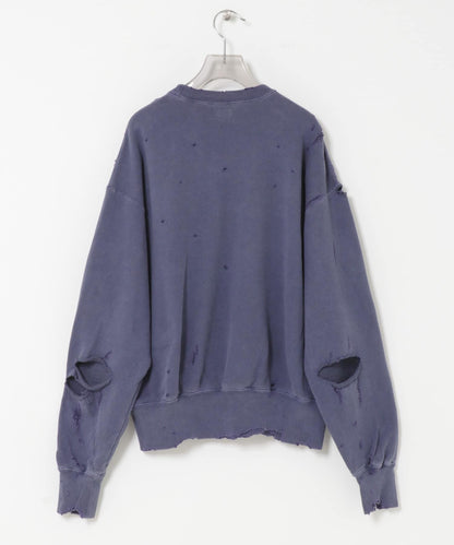 KURO MORE DAMAGE WASHED SWEAT 衛衣