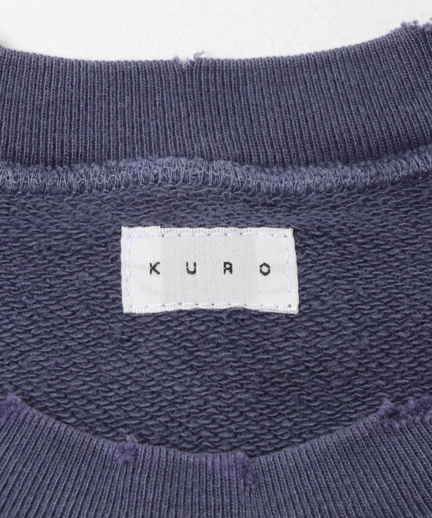 KURO MORE DAMAGE WASHED SWEAT 衛衣