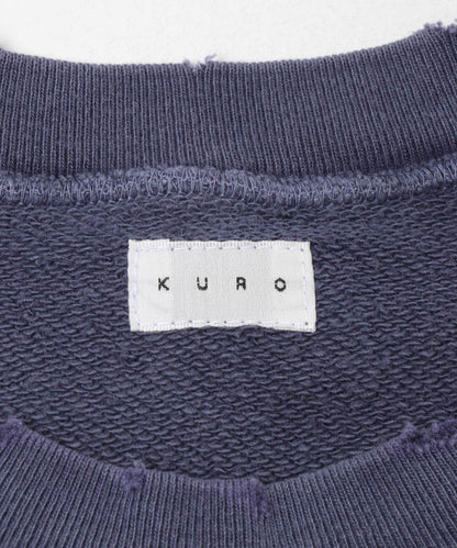 KURO MORE DAMAGE WASHED SWEAT 衛衣