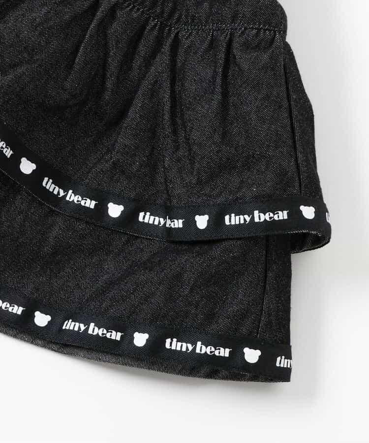 tiny bear 帶吊帶 層疊半身裙