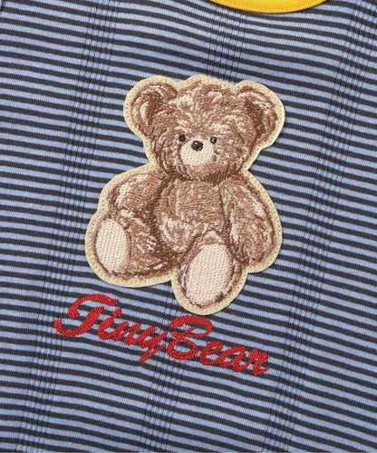 tiny bear刺繡T恤