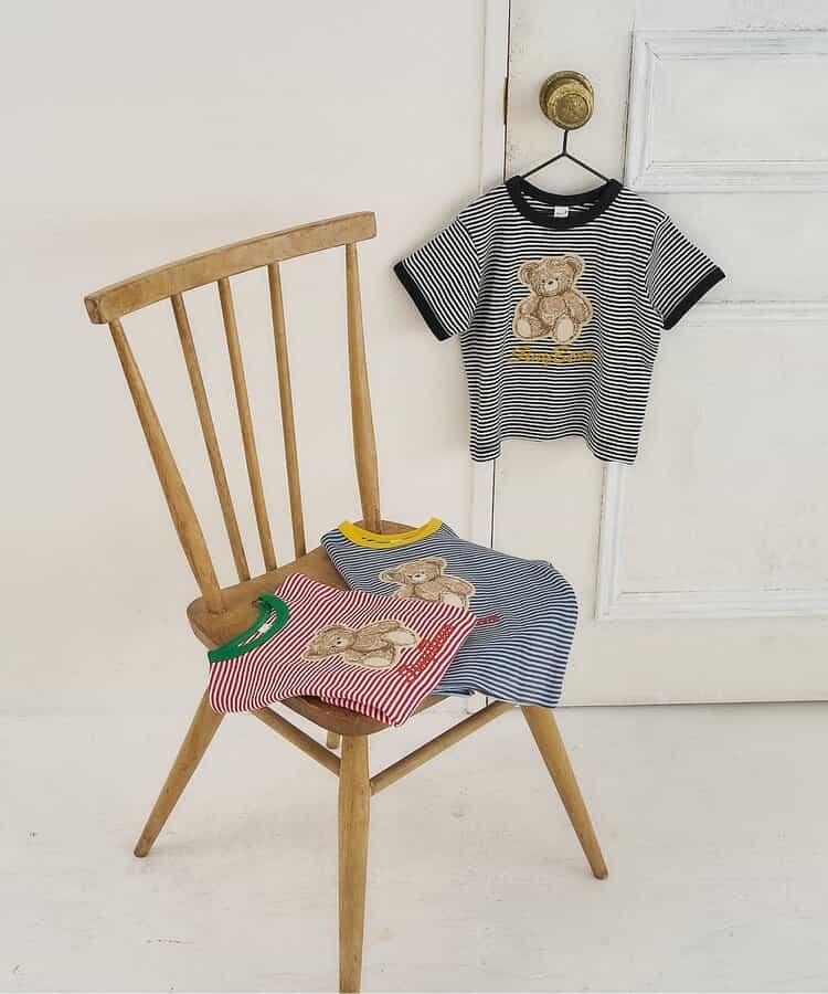 tiny bear刺繡T恤